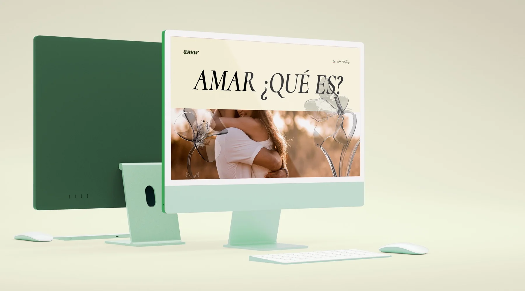 AMAR by Ana Martínez — papelería corporativa para terapeuta