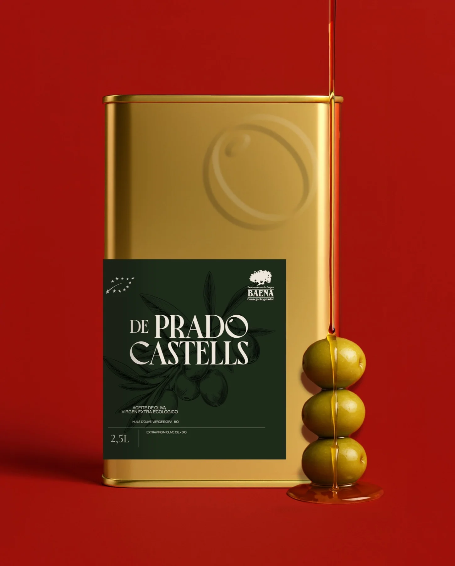 Prado Castells — aplicación de marca en materiales corporativos