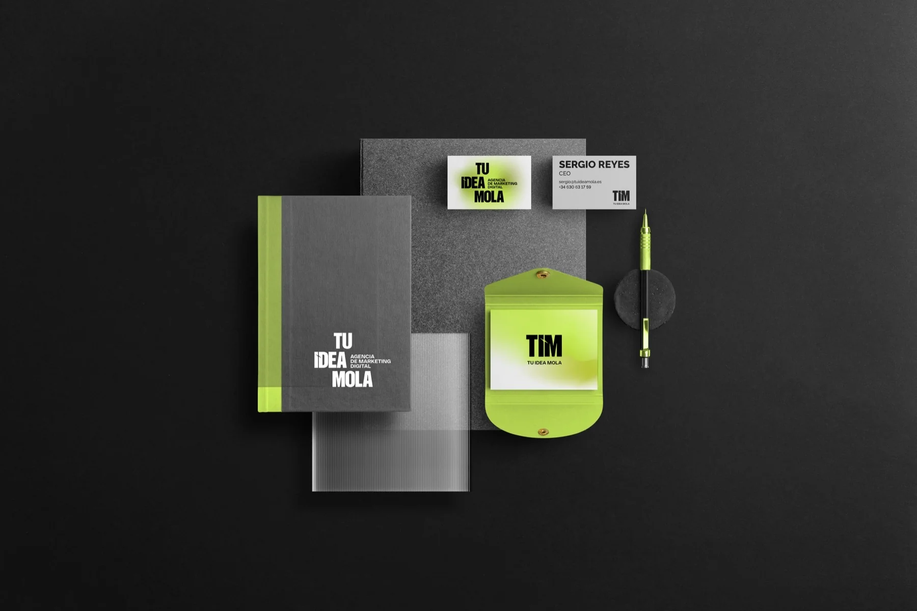 Tu Idea Mola — nuevo logotipo tras el proceso de rebranding