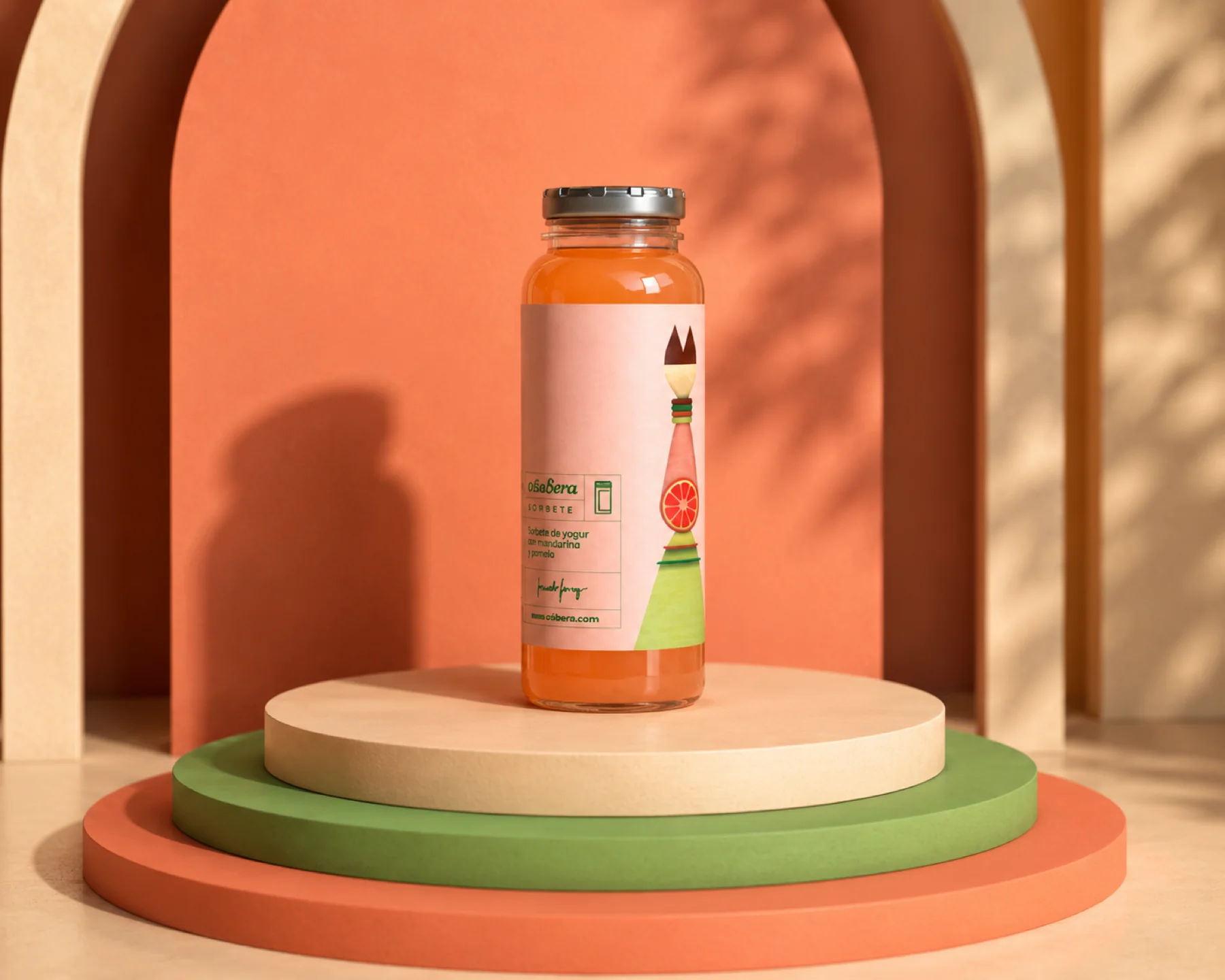 Dellasera — galería del proyecto de packaging para heladería artesanal