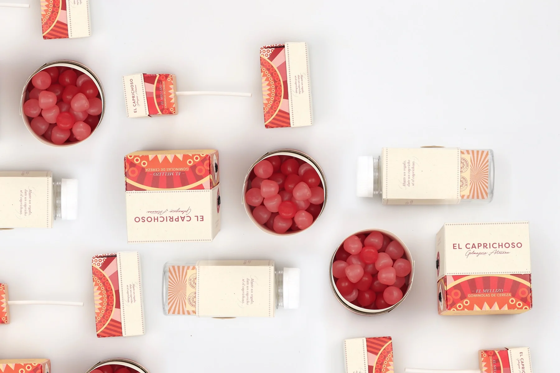 El Caprichoso — galería completa del proyecto de packaging integral