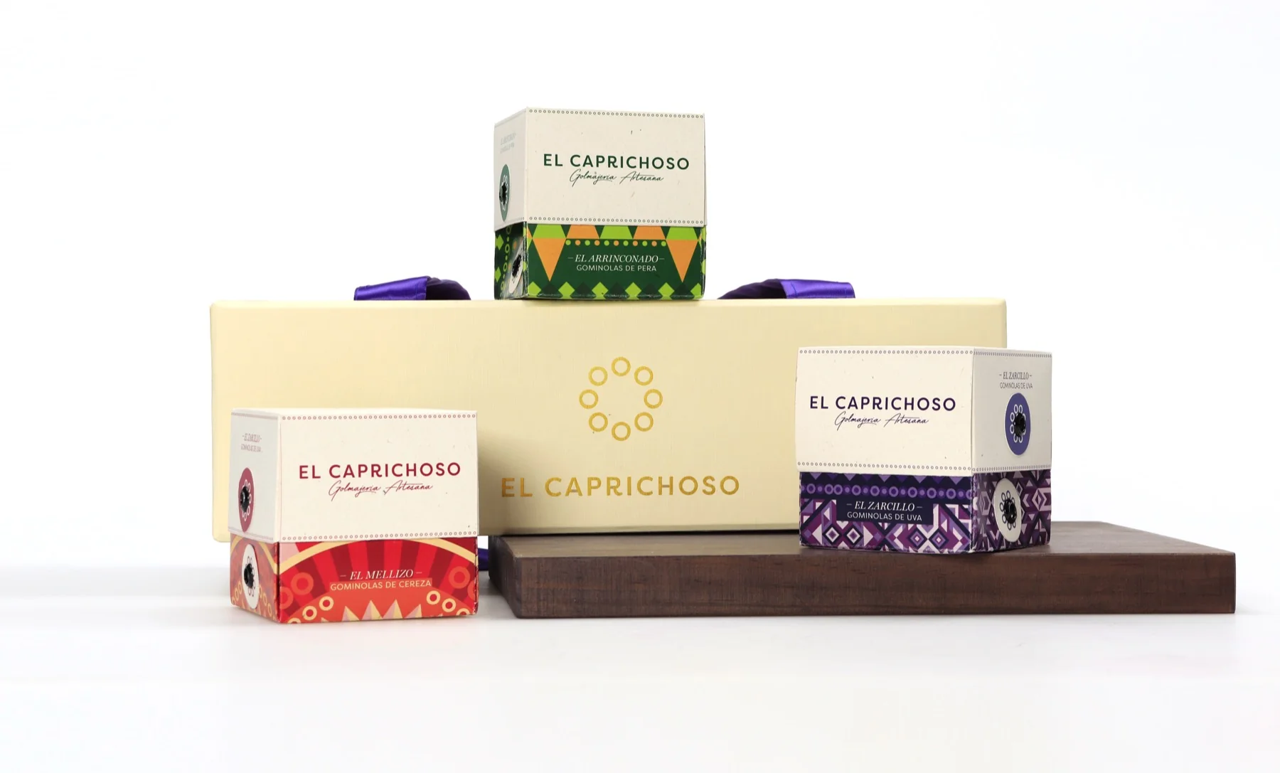 El Caprichoso — gama de formatos de packaging para tienda gourmet