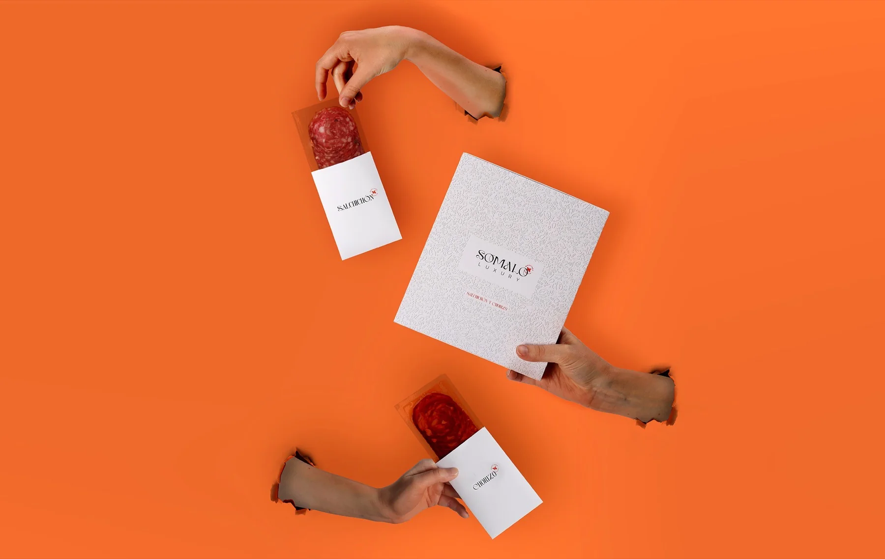 Somalo Luxury — packaging premium para embutidos ibéricos de alta gama