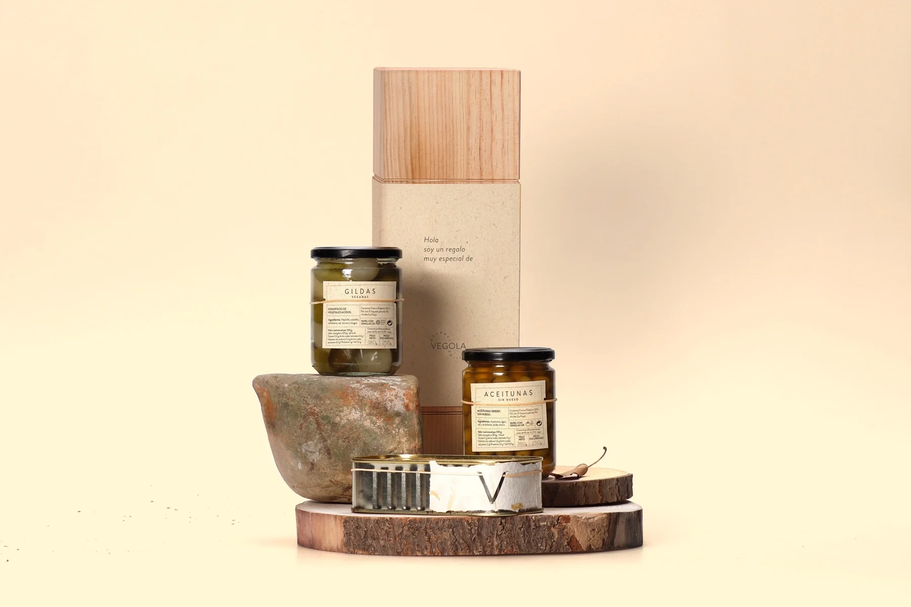 Vegola — pack navideño completo de encurtidos artesanales ecológicos